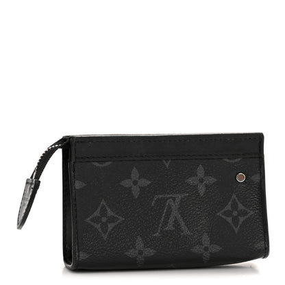 Louis Vuitton Monogram Eclipse Key Pouch Voyage 3 of 11