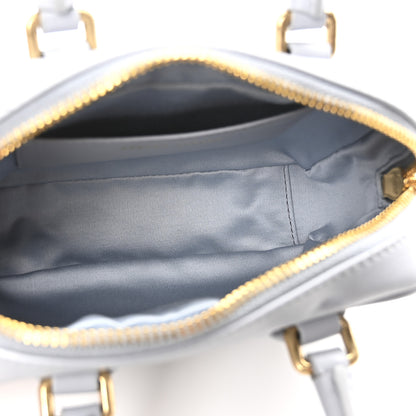 Miu Miu Nappa Matelasse Micro Arcadie Fiordaliso 5 of 9