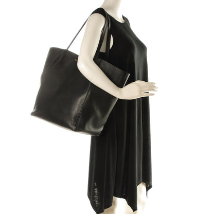 Celine Soft Grained Calfskin Medium Horizontal Cabas Phantom Black 2 of 10