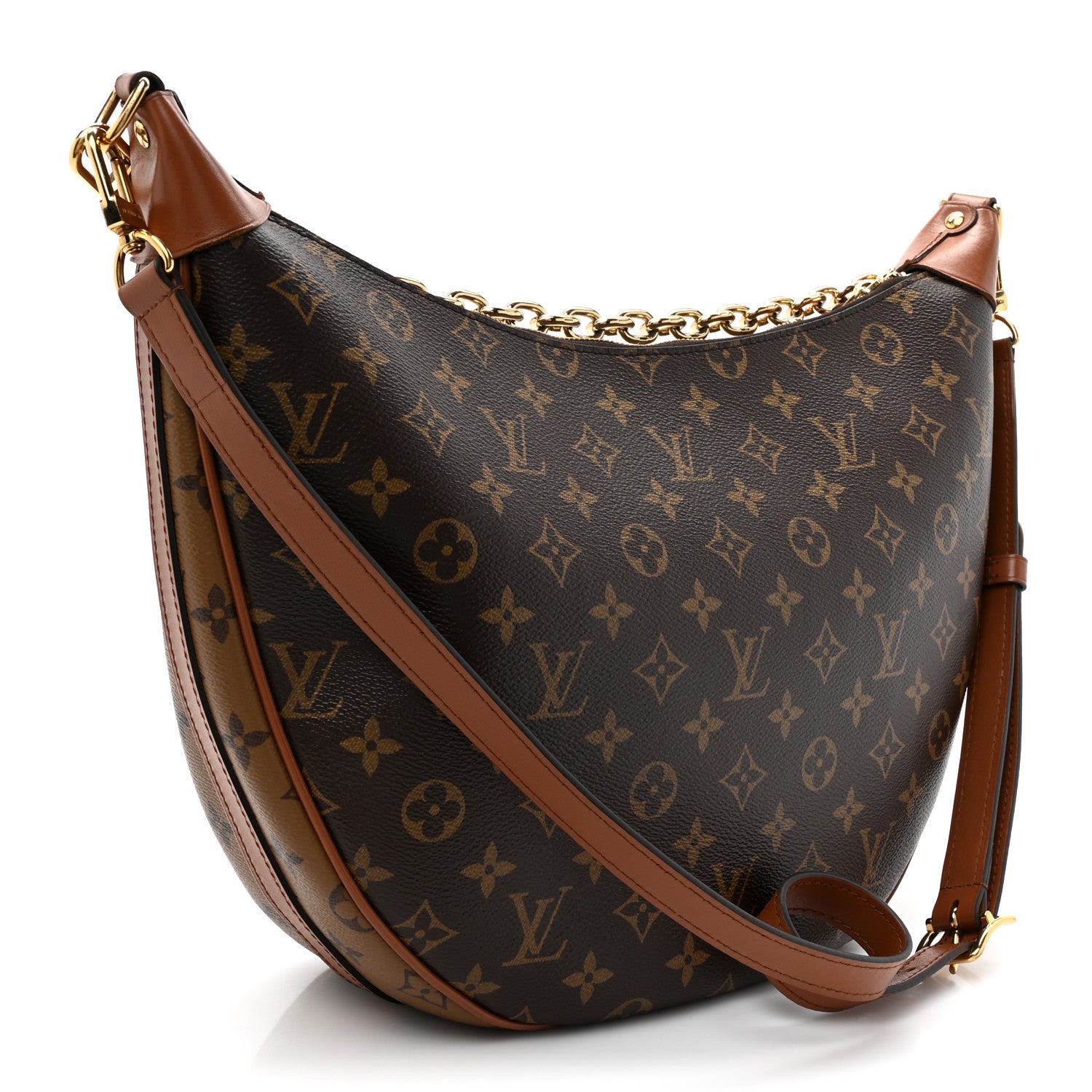 Louis Vuitton Reverse Monogram Loop Hobo 3 of 11
