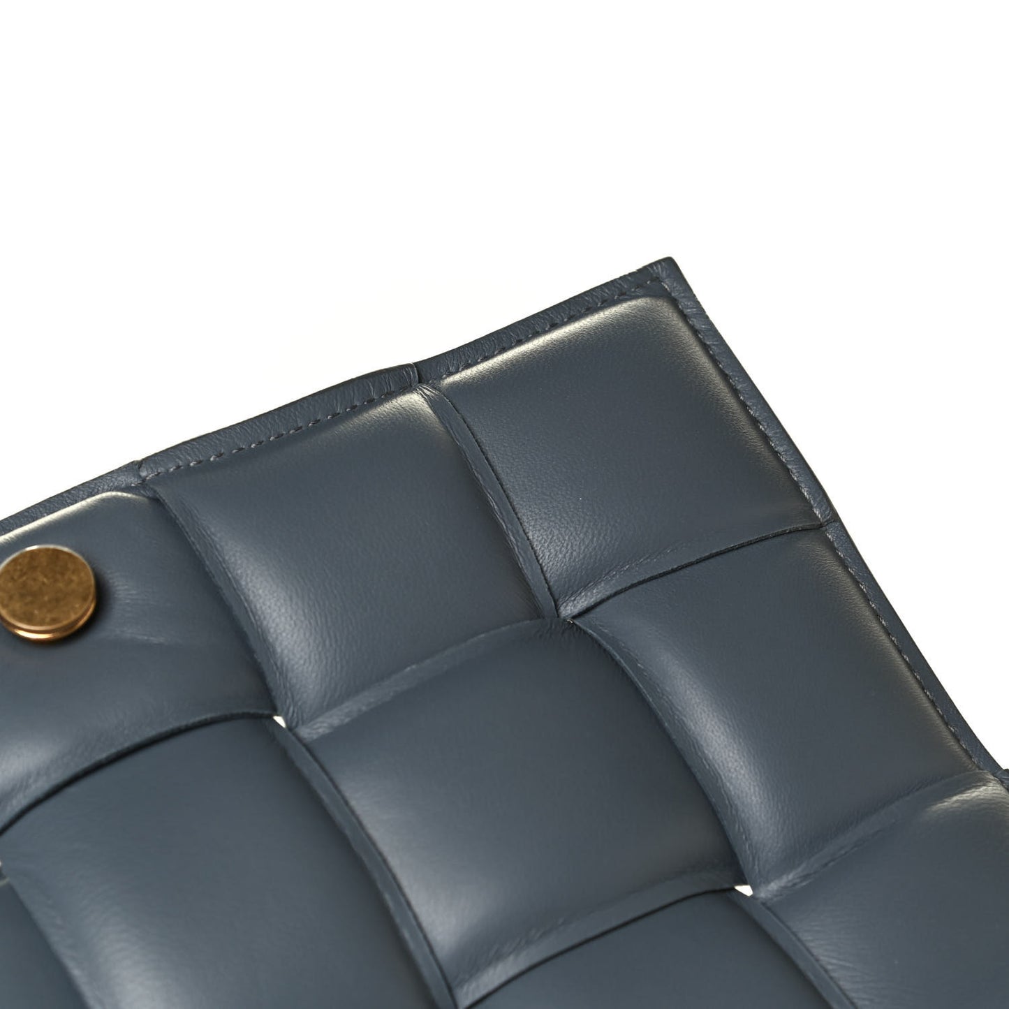 Nappa Maxi Intreccio Padded Cassette Crossbody Bag Thunder