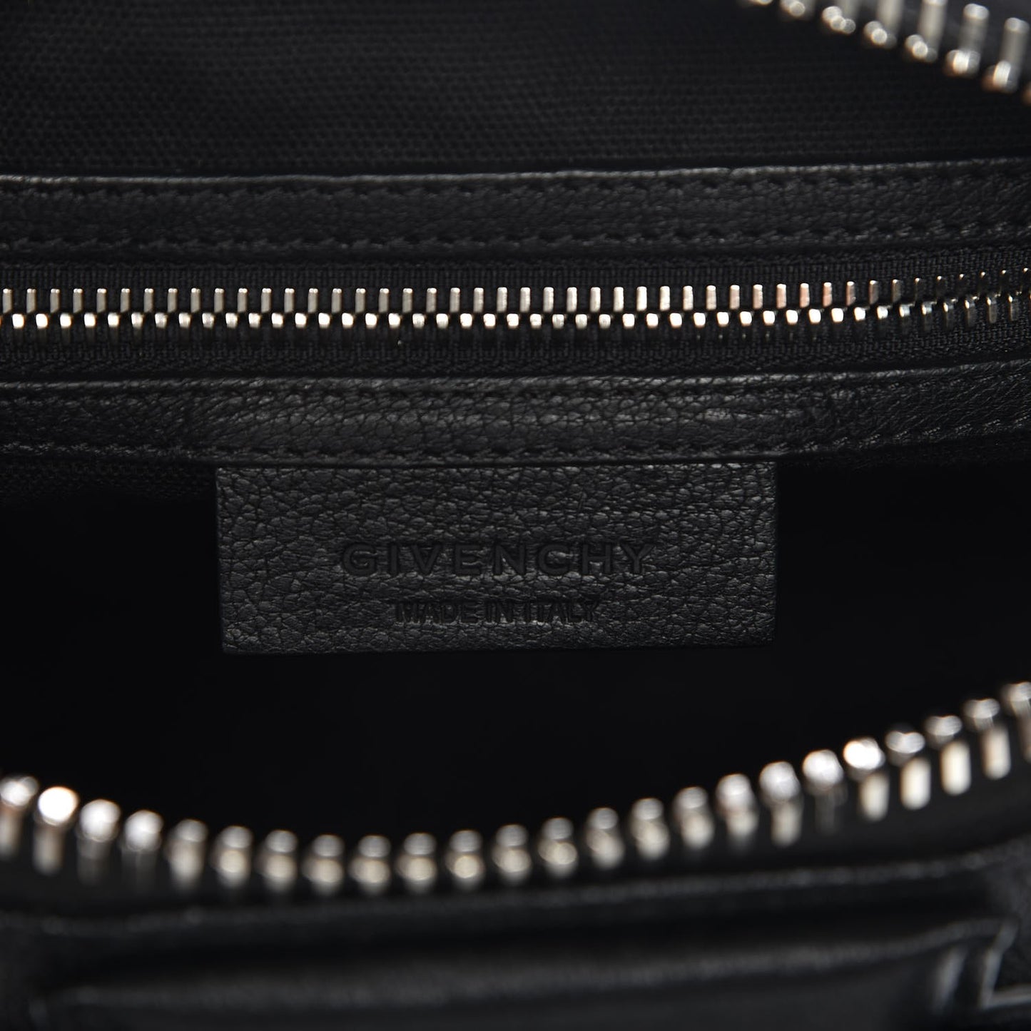 Sugar Goatskin Mini Antigona Black