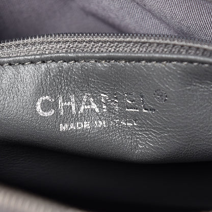 Chanel Aged Calfskin Quilted Large Reissue Camera Case Grey 6 of 20