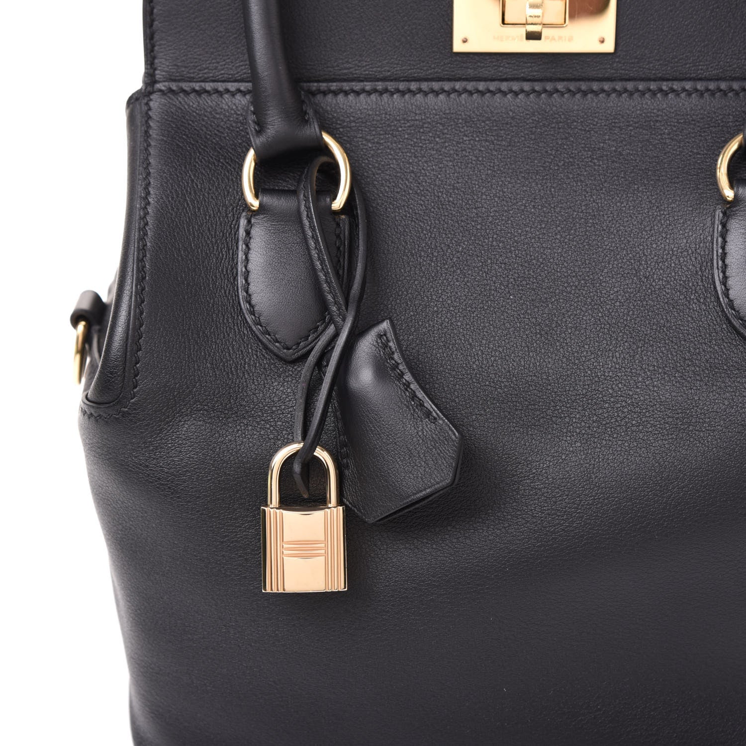 Hermes Evergrain Toolbox 20 Black 9 of 12