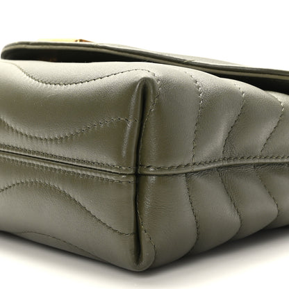 Louis Vuitton Calfskin LV New Wave Chain Bag Kaki 8 of 8