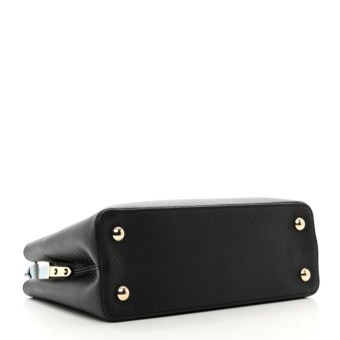 Taurillon Capucines MM Black Blue White