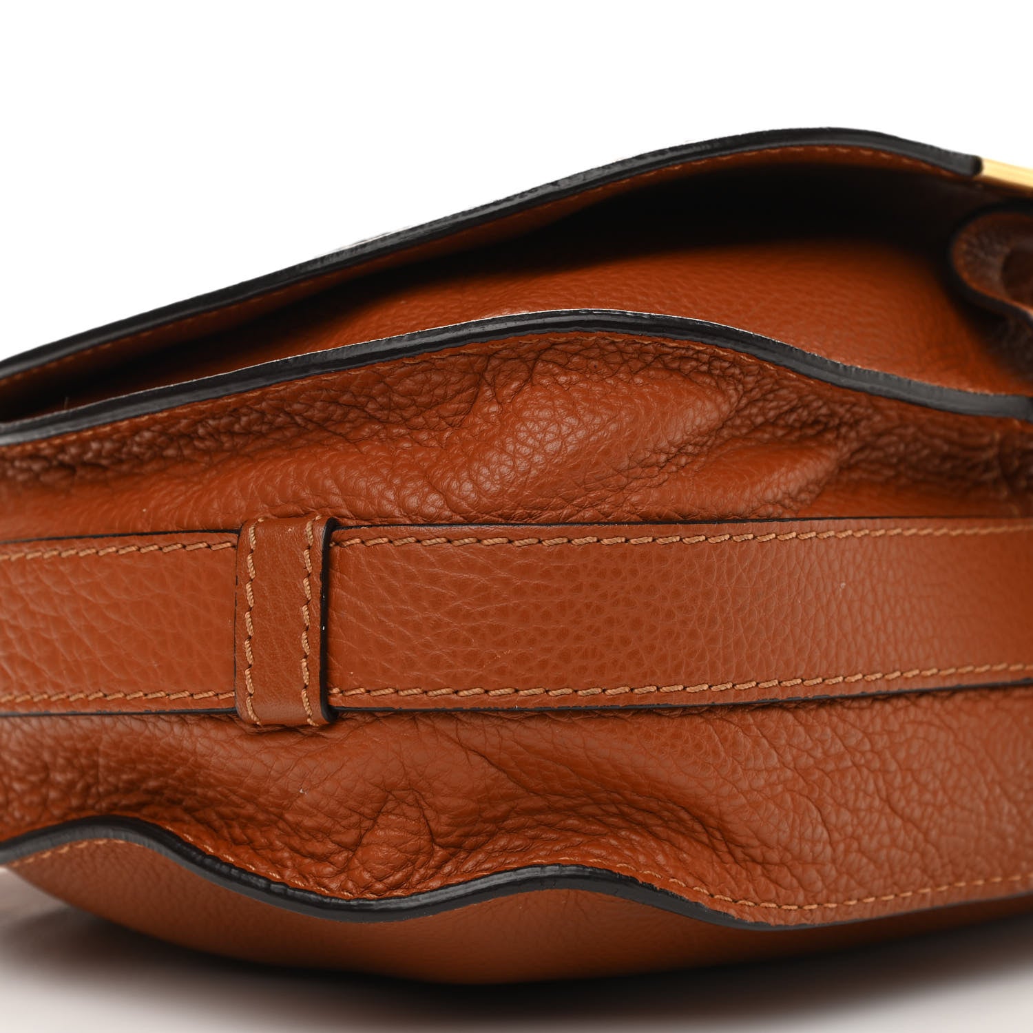 Chloe Calfskin Medium Marcie Round Crossbody Bag Tan 17 of 27