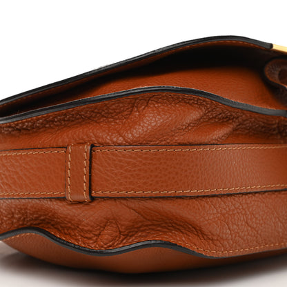 Chloe Calfskin Medium Marcie Round Crossbody Bag Tan 17 of 27