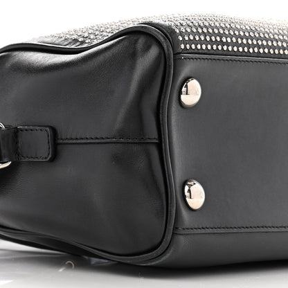 Saint Laurent Calfskin Studded Classic Duffle 6 Black 9 of 10