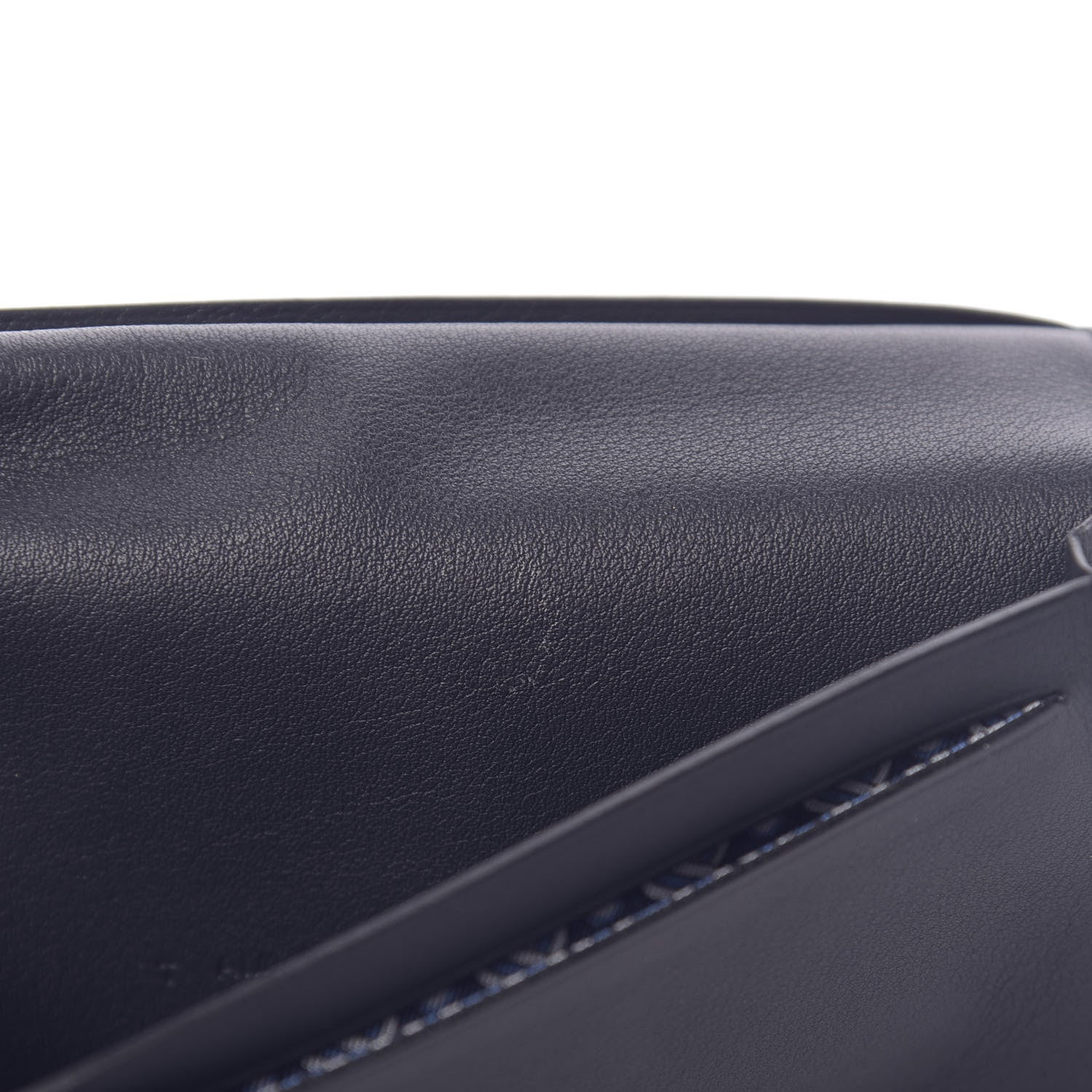 Hermes Swift Citizen Twill Long Combined Wallet Bleu Indigo 8 of 10