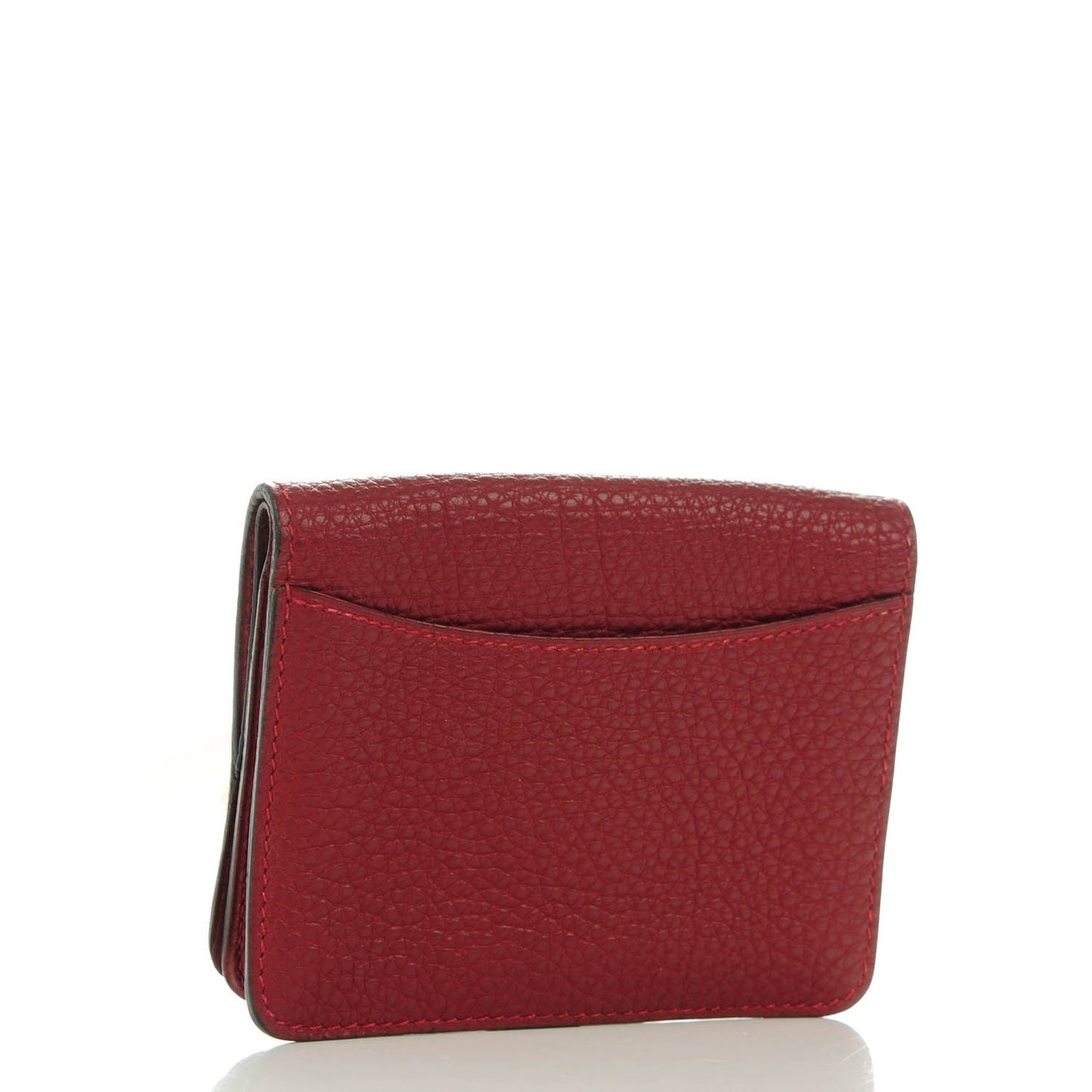 Togo Dogon Card Case Rouge H