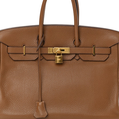 Hermes Togo Birkin 35 Alezan 10 of 27