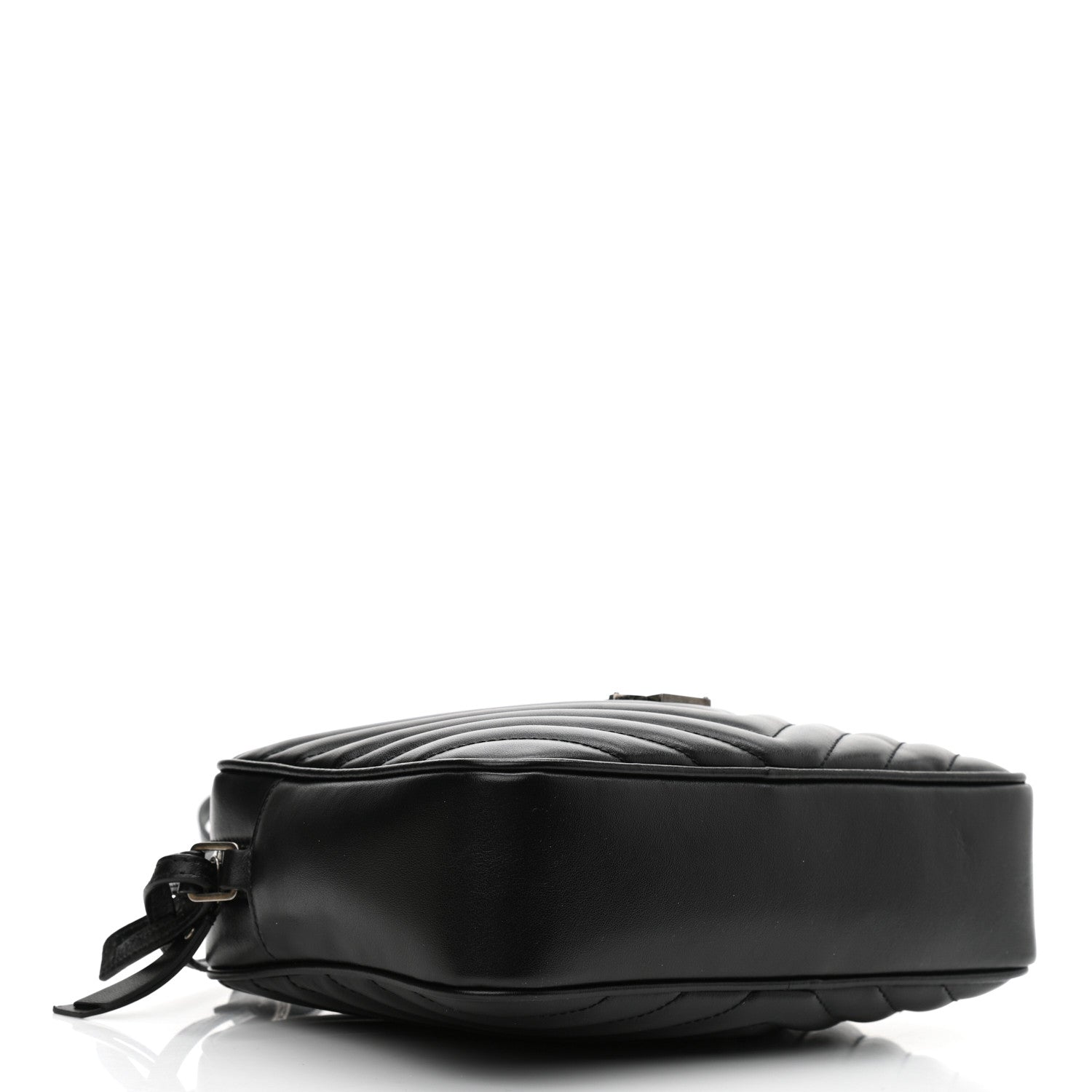 Saint Laurent Calfskin Matelasse Monogram Lou Camera Bag Black 4 of 10