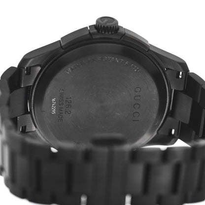 Gucci PVD Stainless Steel 44mm G-Timeless Chronograph Quartz Watch Black 4 of 5