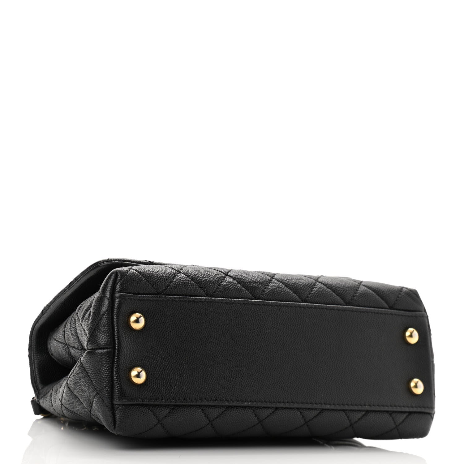 Chanel Caviar Quilted Mini Coco Handle Flap Black 4 of 10