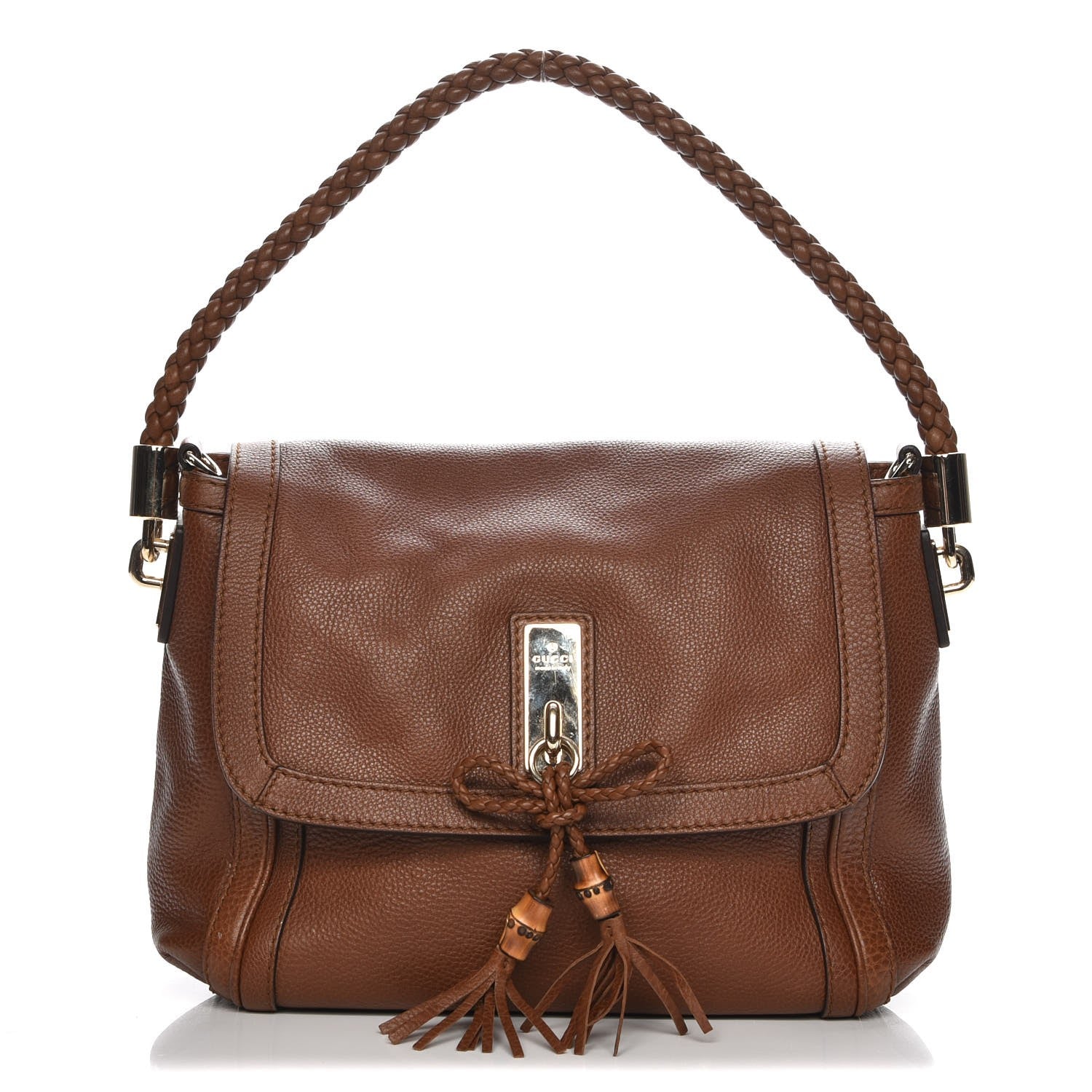 Gucci Cellarius Calfskin Medium Bella Flap Bag Cuir 1 of 7