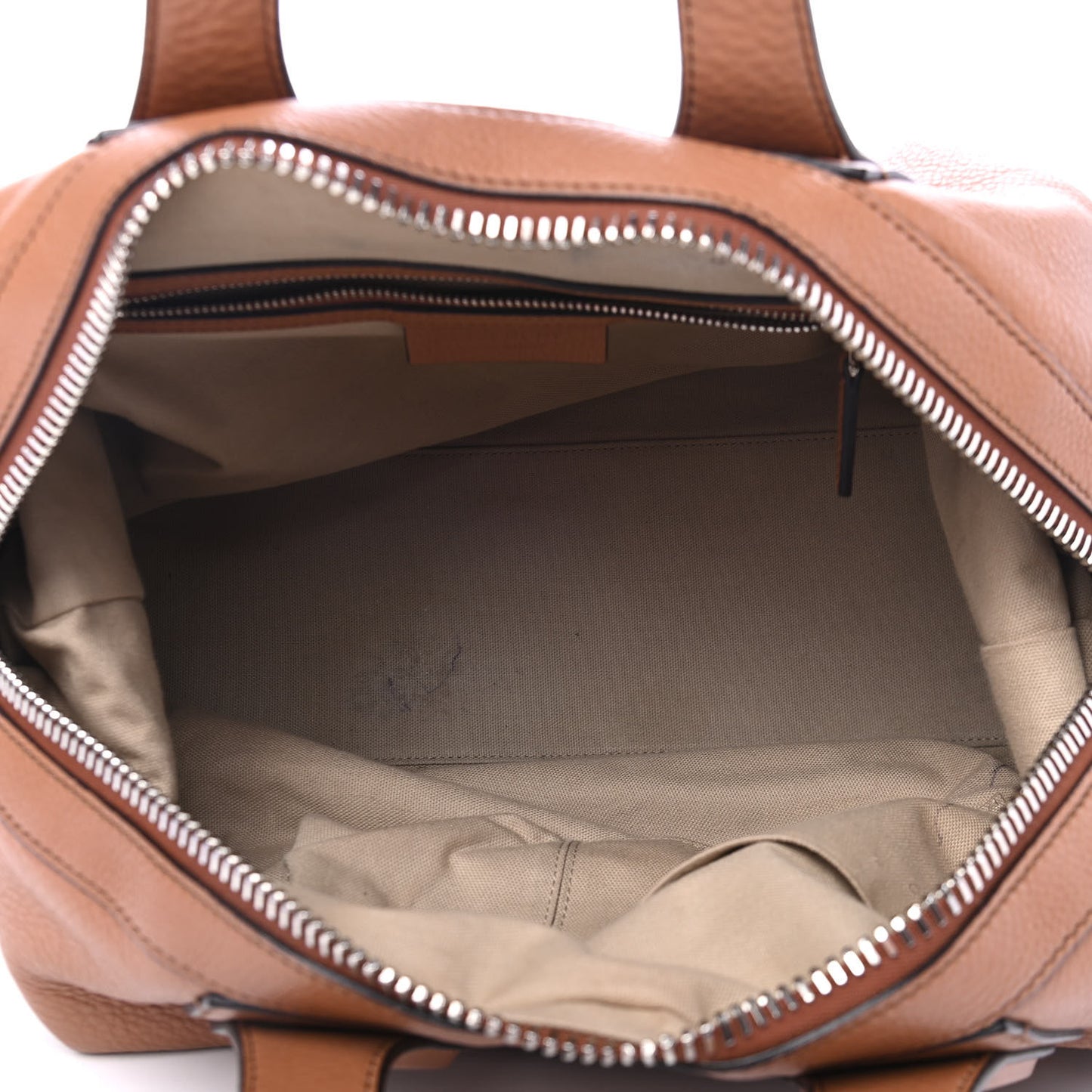 Grained Calfskin Medium Nightingale Brown