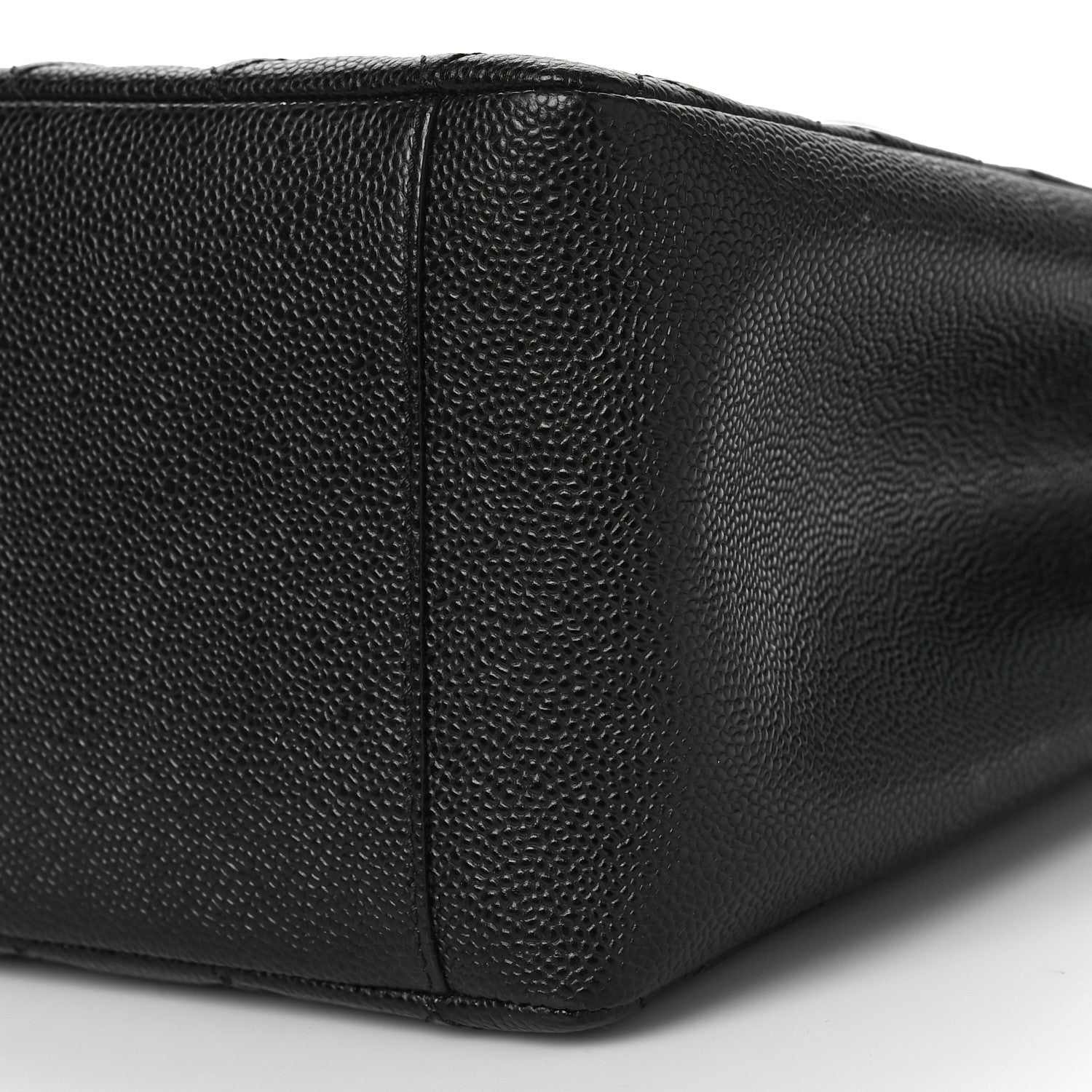 Chanel Caviar Quilted Grand Shopping Tote GST Black 9 of 10
