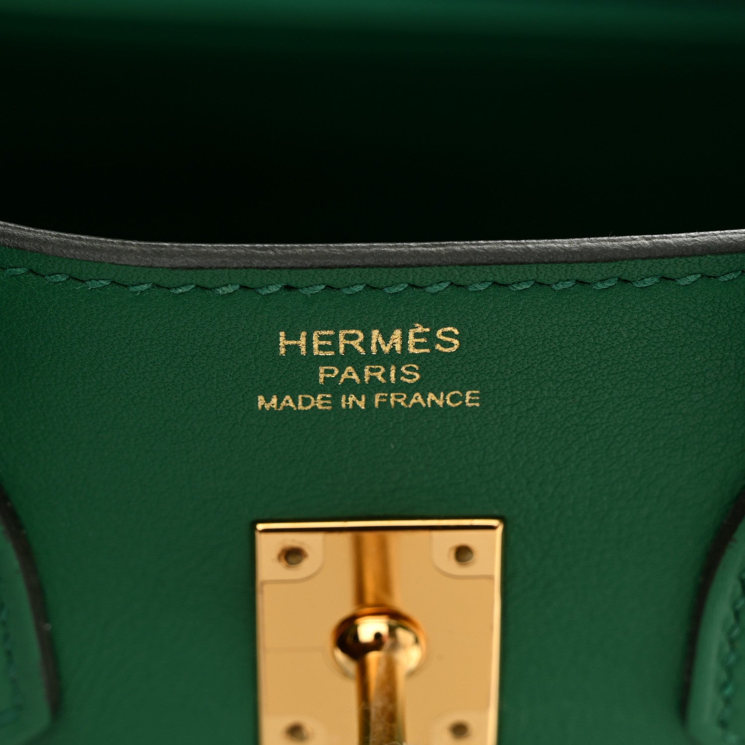 Hermes Swift Birkin 25 Vert Vertigo 6 of 13