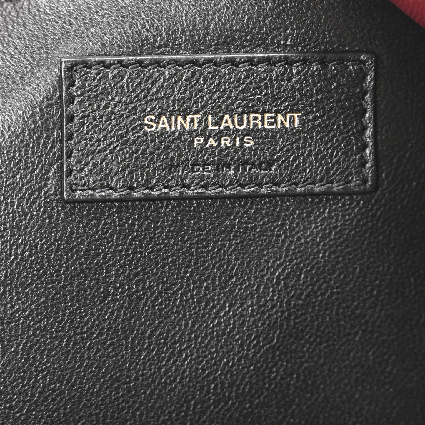 Lambskin Matelasse Monogram Large Jamie 4.3 New Dark Bordeaux