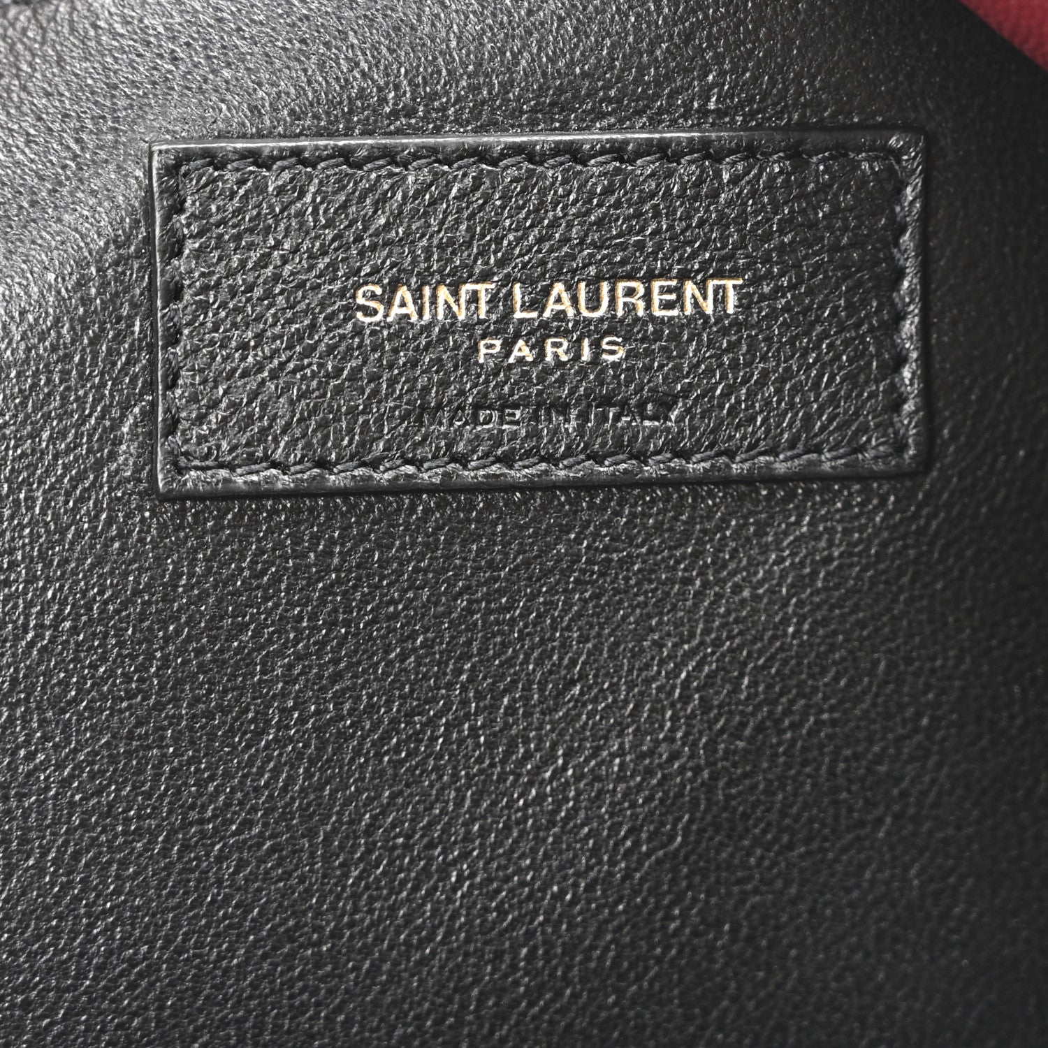 Saint Laurent Lambskin Matelasse Monogram Large Jamie 4.3 New Dark Bordeaux 6 of 10