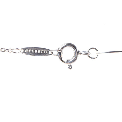 Tiffany Sterling Silver 22mm Elsa Peretti Teardrop Pendant Necklace 9 of 9