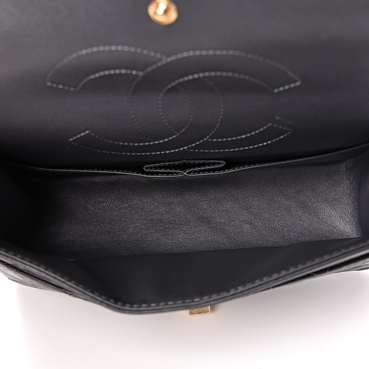 Aged Calfskin 2.55 Reissue 225 Flap Dark Grey