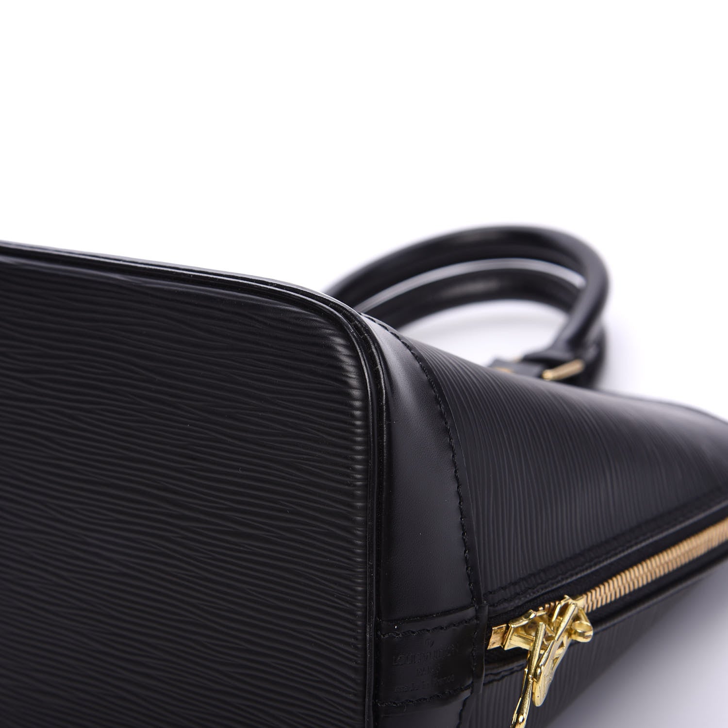 Louis Vuitton Epi Alma PM Black 9 of 11