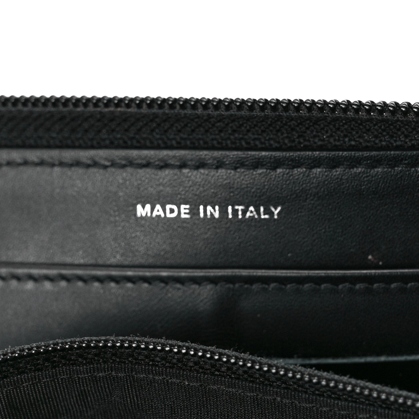 Caviar Large Timeless CC Zip Around Wallet Black