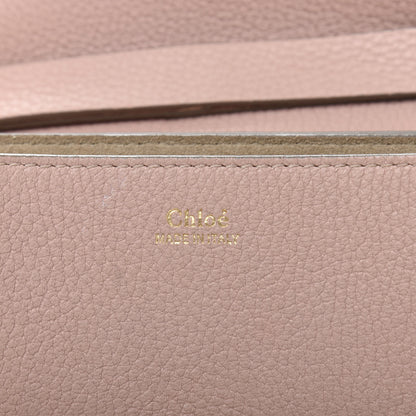 Chloe Grained Lambskin Drew Shoulder Bag Cement Pink 9 of 11