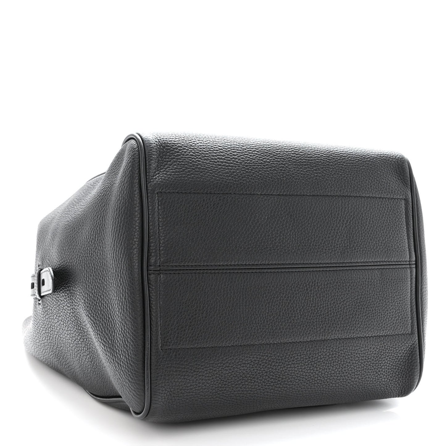 Calfskin Large Hollywood T Twist Tote Black