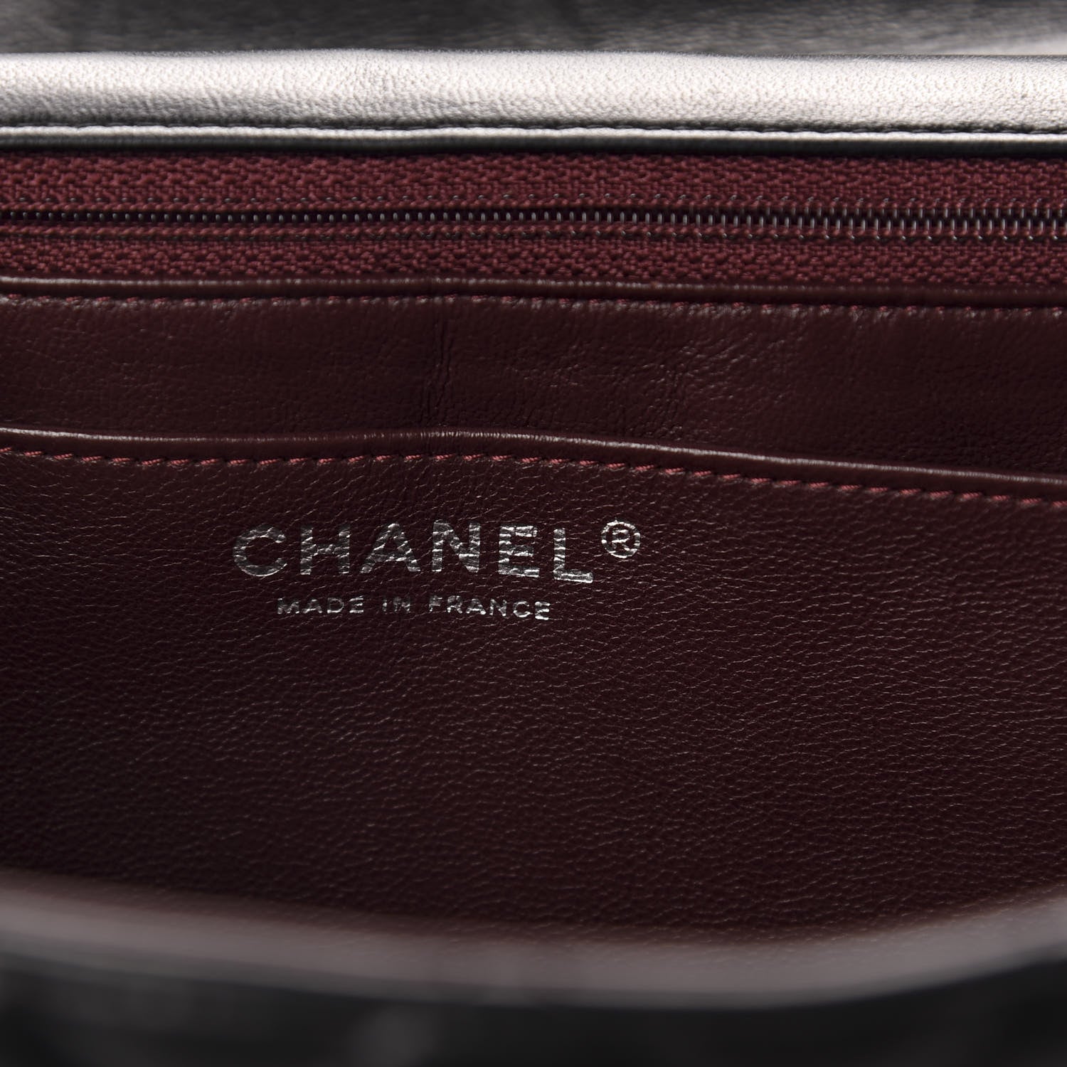 Chanel Lambskin Quilted Maxi Single Flap Black 8 of 10