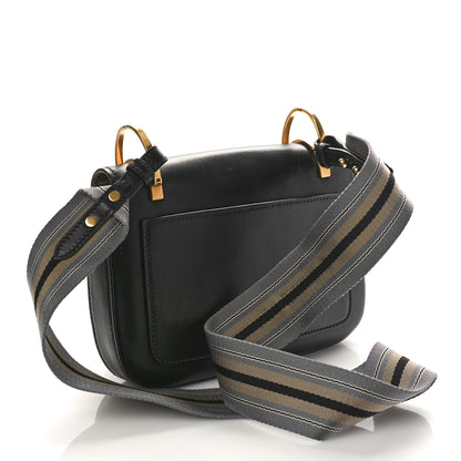 Prada City Calf Pionniere Saddle Bag Black 2 of 8
