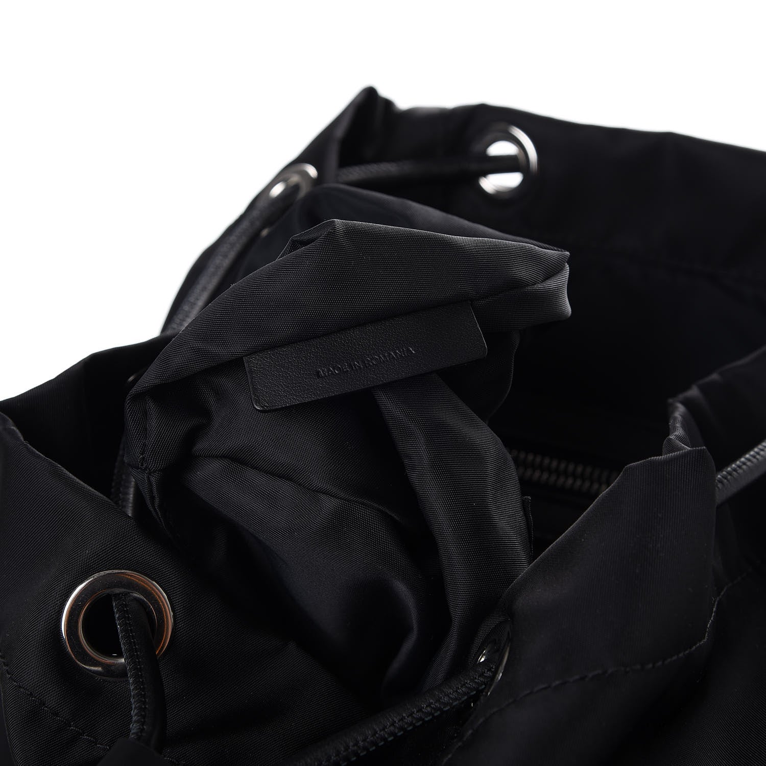 Burberry Nylon Logo Print Medium Rucksack Backpack Black 8 of 10