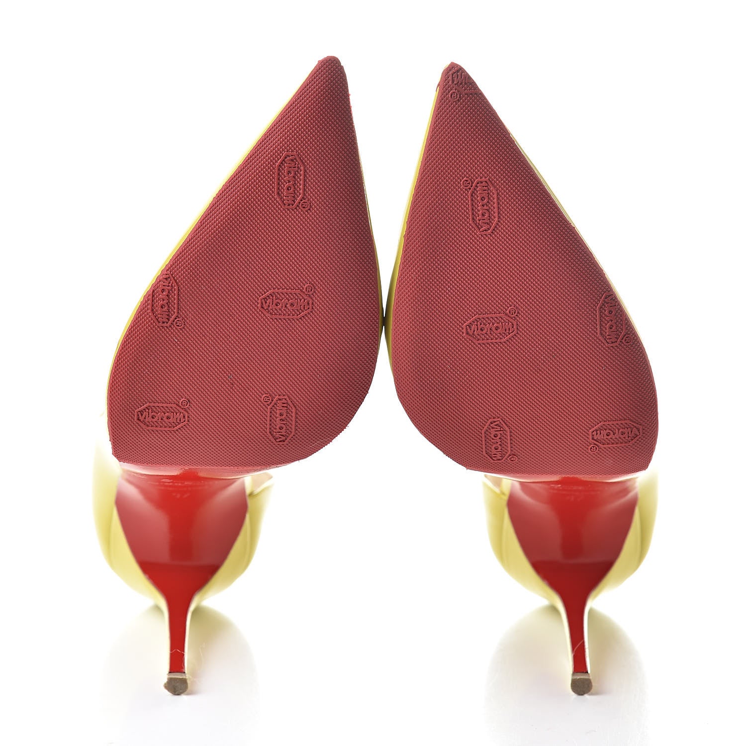 Christian Louboutin Patent Iriza 100 Pumps 37 Mimosa 5 of 11