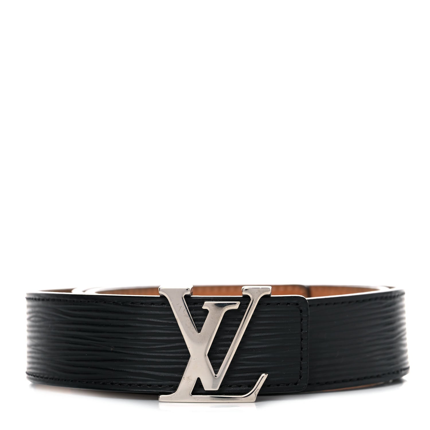 Louis Vuitton Epi 30mm LV Initiales Belt 80 32 Black 1 of 10