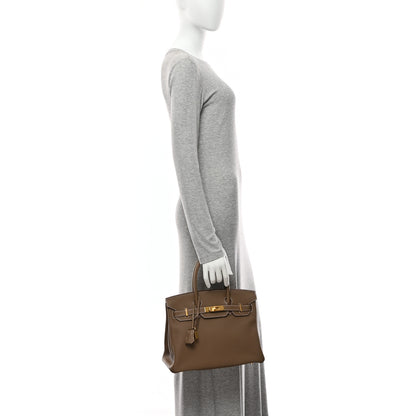 Hermes Togo Birkin 30 Etoupe 2 of 11