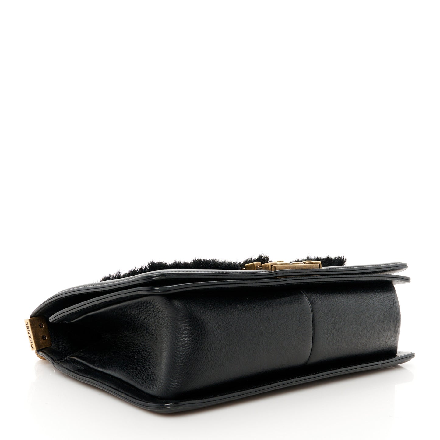 Goat Hair Medium Celtic Boy Flap Black