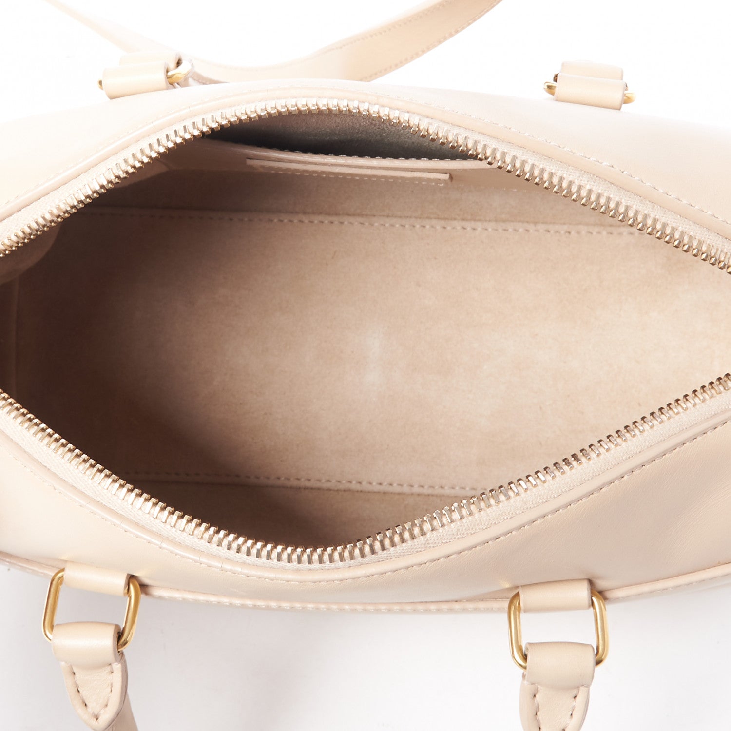 Saint Laurent Calfskin Classic Baby Duffle Beige 6 of 7