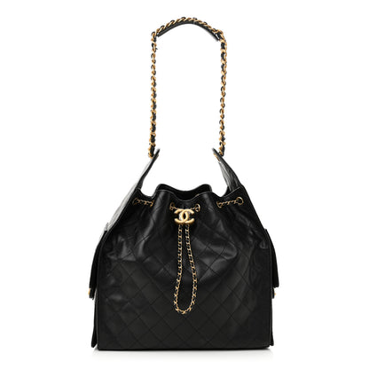Chanel Caviar Quilted Medium Chanel 25 Handbag Black 1 of 12