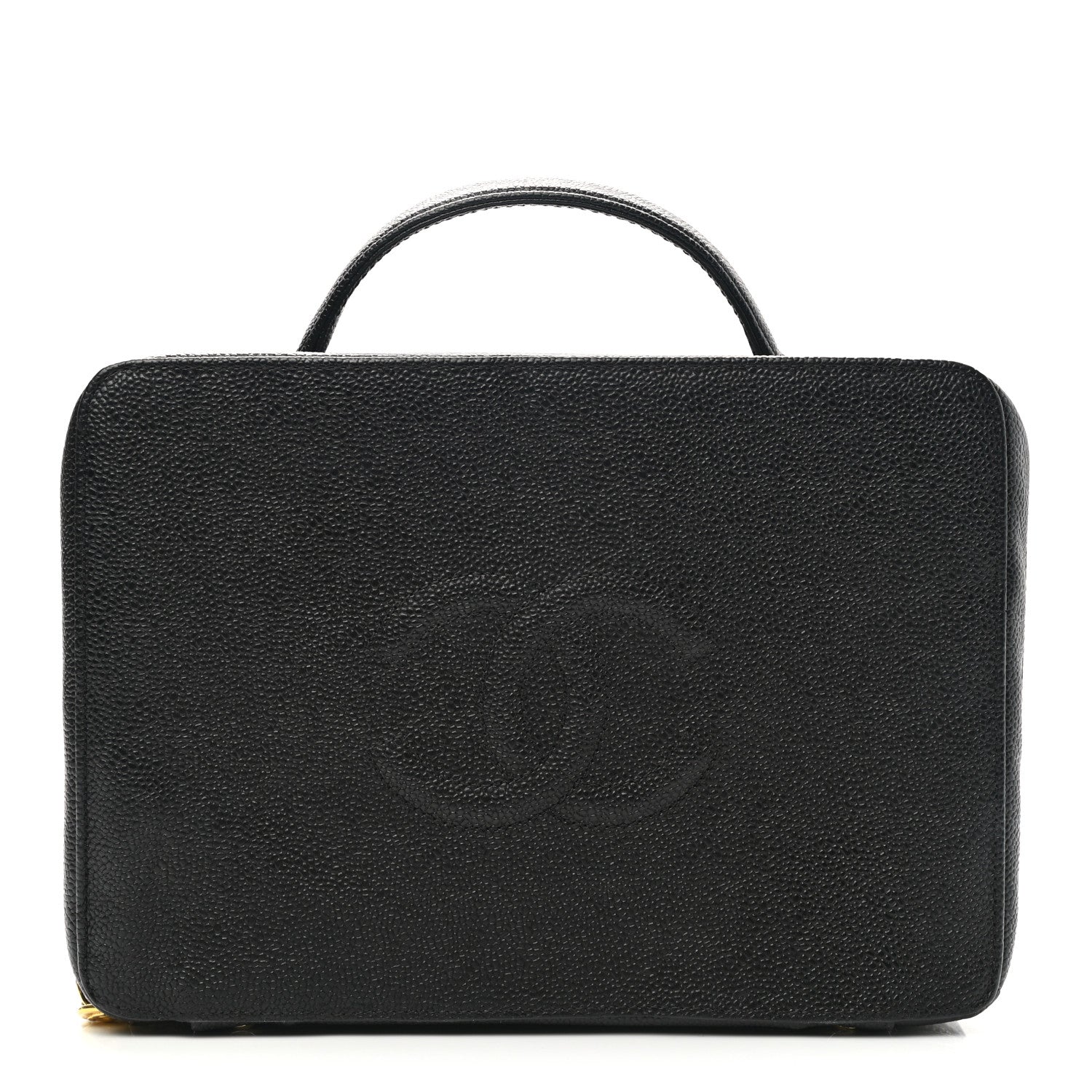 Chanel Caviar CC Vanity Case Black 1 of 8