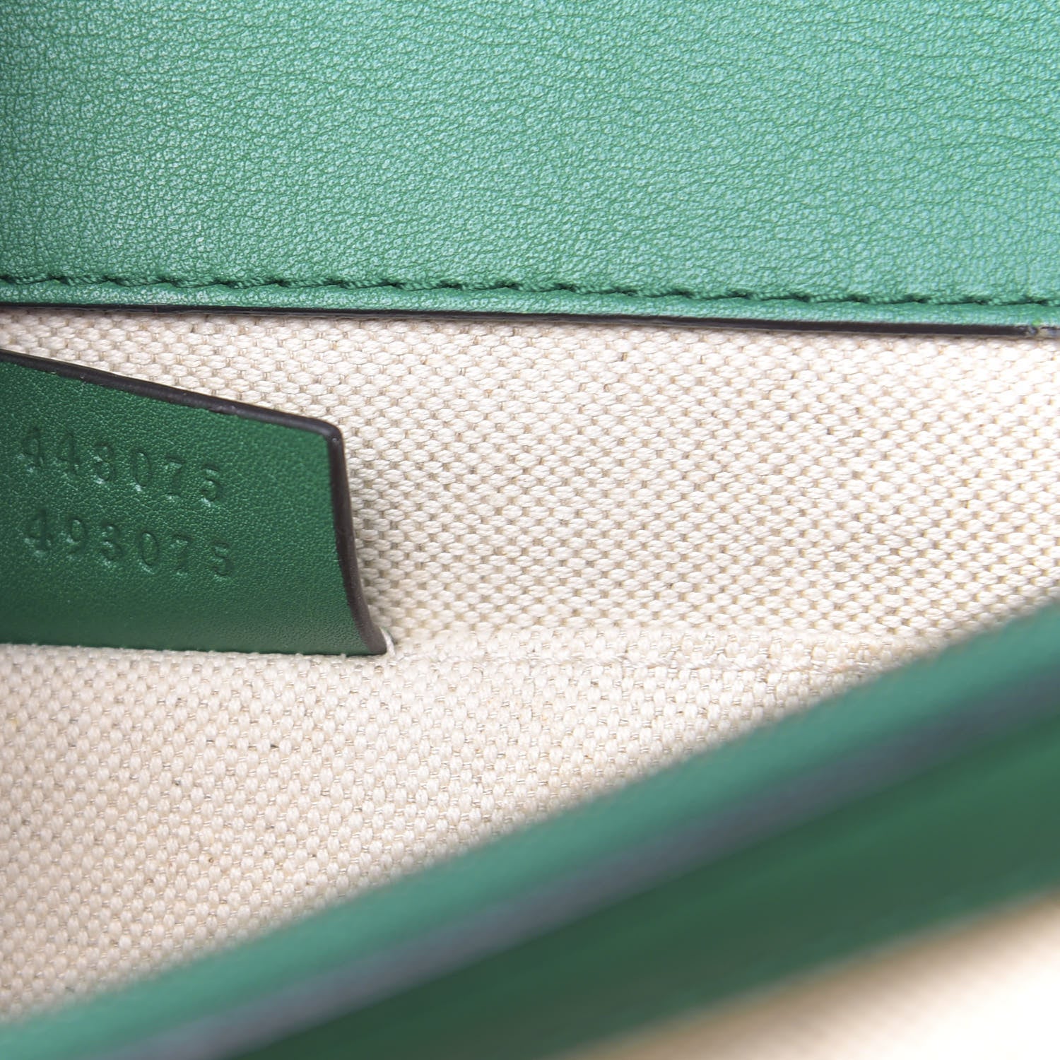 Gucci Moon Calfskin Web Medium Dionysus Bamboo Top Handle Bag Emerald Blue Hibiscus Red 7 of 16