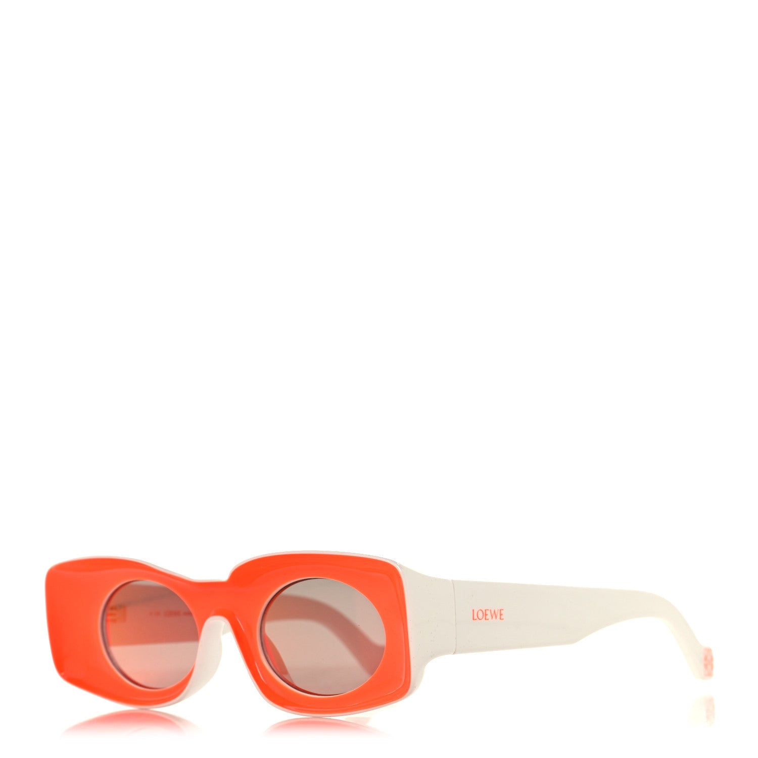 Loewe Acetate Sunglasses LW40033I White Red 1 of 7