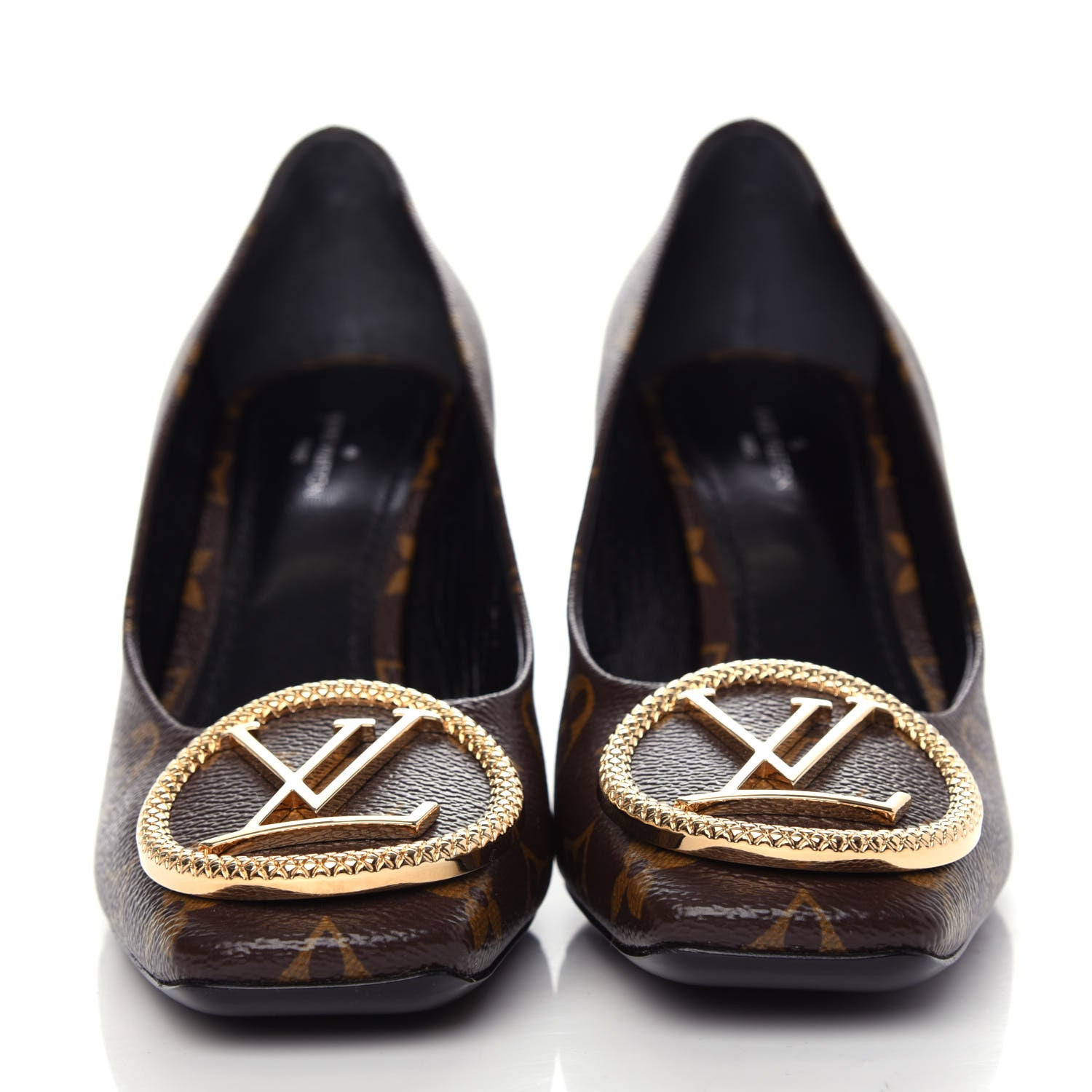 Louis Vuitton Monogram Madeleine Pumps 37 2 of 10