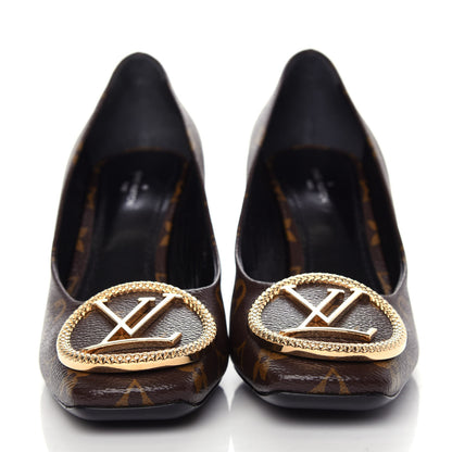Louis Vuitton Monogram Madeleine Pumps 37 2 of 10
