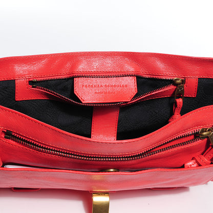 Proenza Schouler Lambskin Medium PS1 Satchel Deep Coral 10 of 12