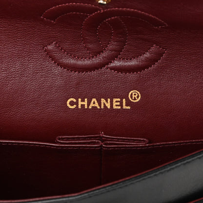 Chanel Lambskin Quilted Small Double Flap Black 6 of 16