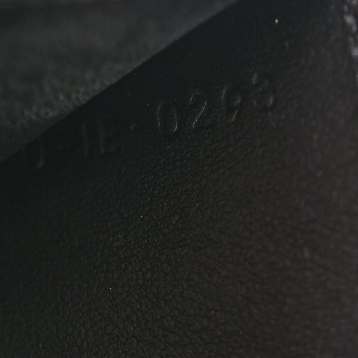 Calfskin Compact Triomphe Wallet With Coin Purse Black