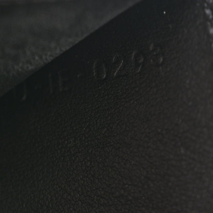 Celine Calfskin Compact Triomphe Wallet With Coin Purse Black 8 of 10