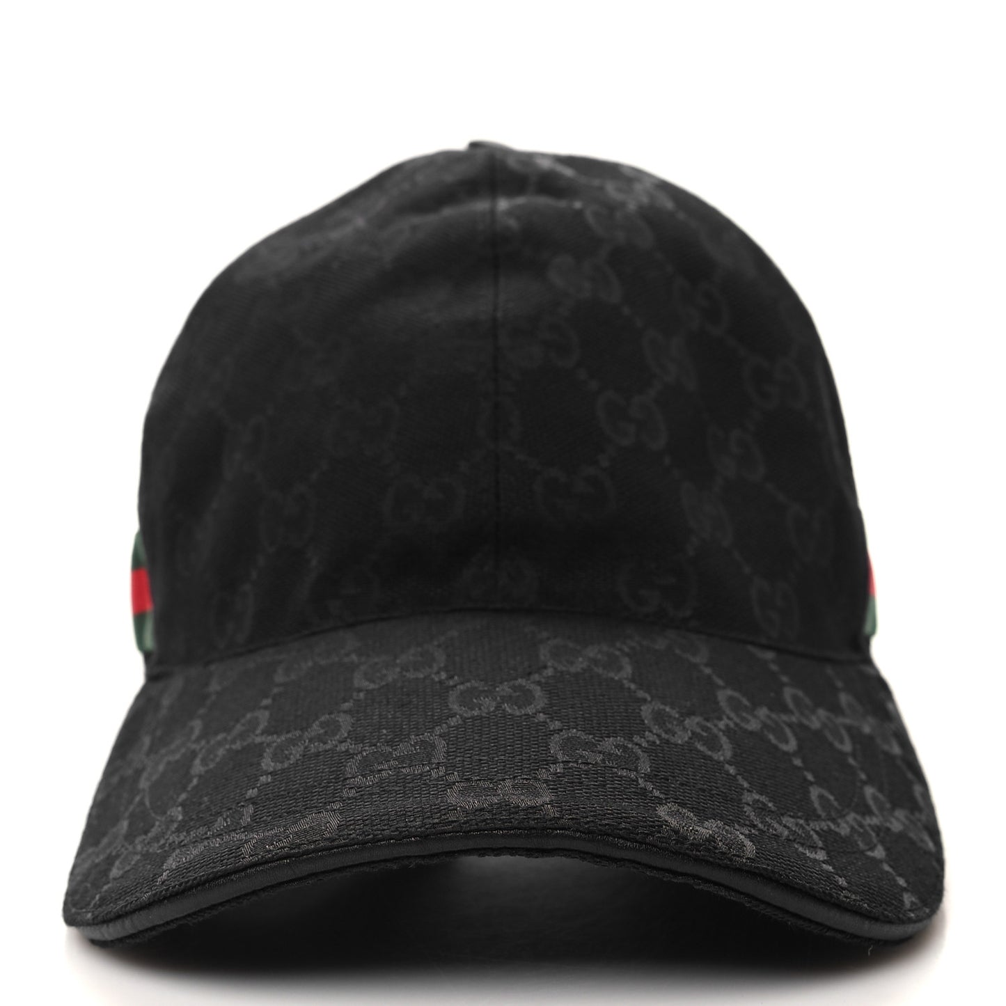 Monogram Web Baseball Hat S Black